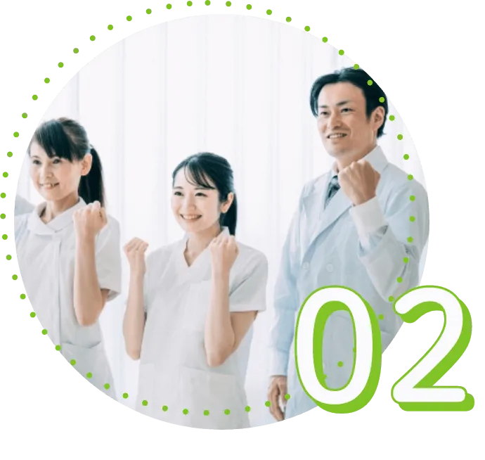 国の認可を受けた予防体制、除菌による歯周病治療